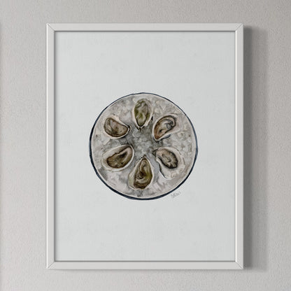 Oysters on Ice - Print