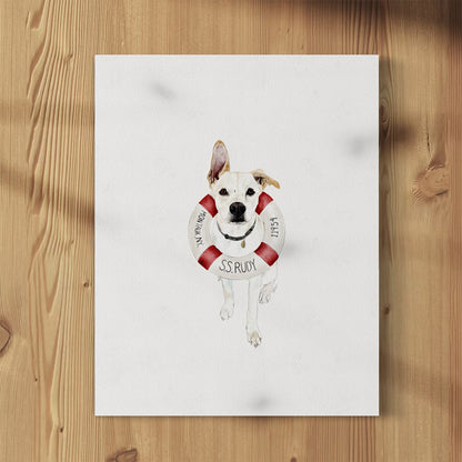 S.S. Rudy - Print