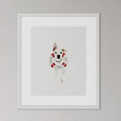 S.S. Rudy - Print