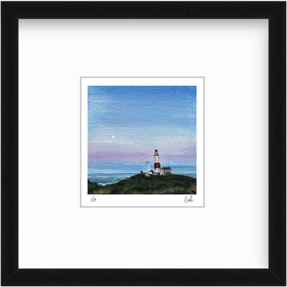 Mini - Full Moon at the Lighthouse 2019 Collection - Mini Print - Limited Edition