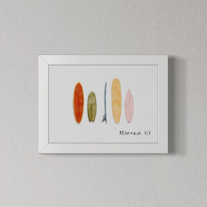 Surfboards - Postcard