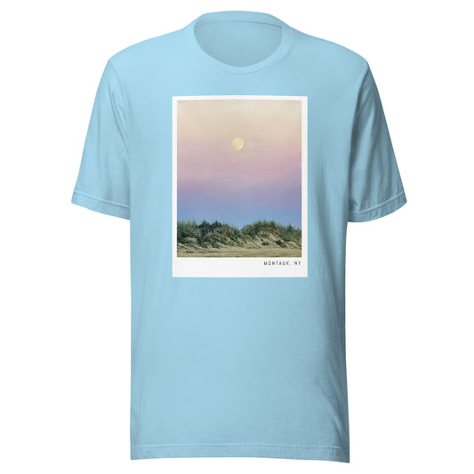 T-Shirt - Dune Moon - Light Blue